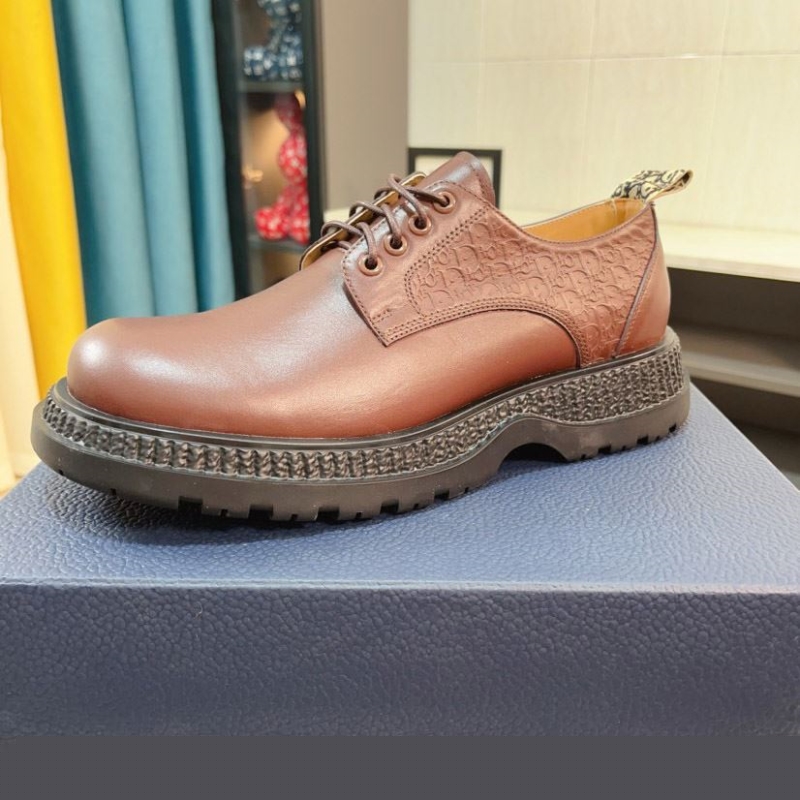 ch**an D*or leather shoes